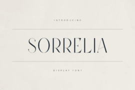 Sorrelia Demo Font