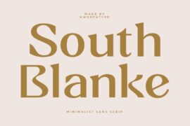 South Blanke Font