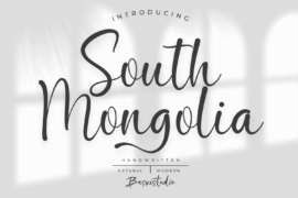 South Mongolia Font