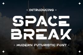 Space Break Font