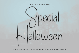 Special Halloween Font