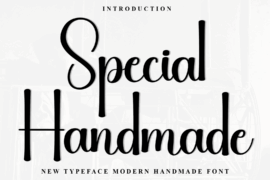 Special Handmade Font