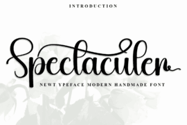Spectaculer Font