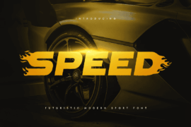 SPEED Font