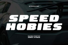 Speed Hobies Demo Font