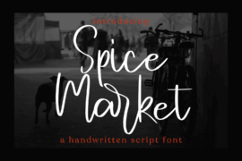 Spice Market Demo Font