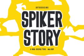 Spiker Story Font
