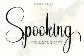 Spooking Font