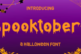 Spooktober Font