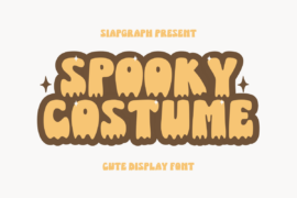 Spooky Costume Font