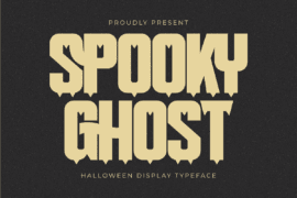 Spooky Ghost Font