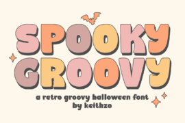 Spooky Groovy Font