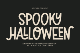 Spooky Halloween Demo Font