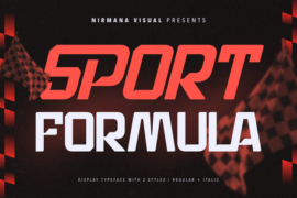 Sport Formula Demo Font
