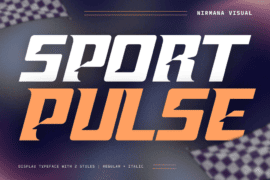 Sport Pulse Demo Font