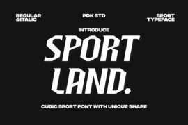 Sportland DEMO Font