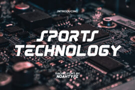 SportsTechnologyDemo Font