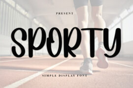 SPORTY Font