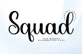 Squad Font