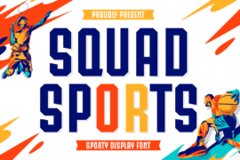 Squad Sports Font Family