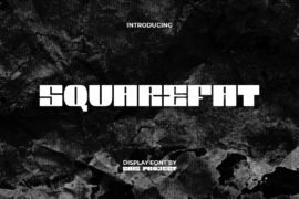 Squarefat Demo Font