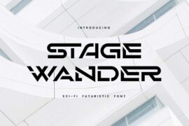 Stage Wander Font