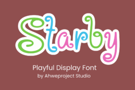Starby Demo Font