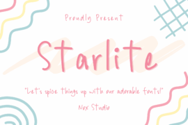 Starlite – Demo Font