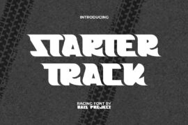 StarterTrackDemo Font