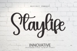 Staylife Font