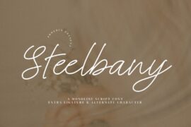 Steelbany Font Family