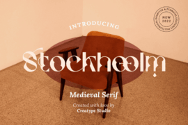 Stockhoolm Font