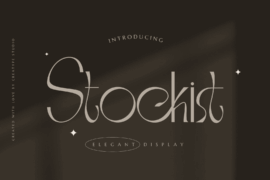 Stockist Font