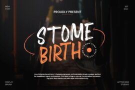 Stome Birth Demo Font