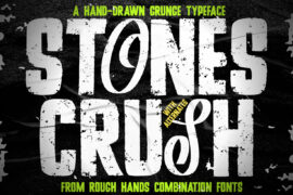 Stones Crush Font