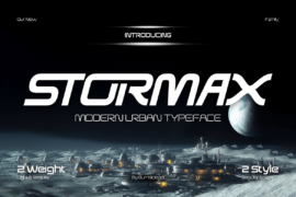 Stormax Font