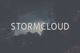 Stormcloud Font