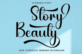 Story Beauty Font