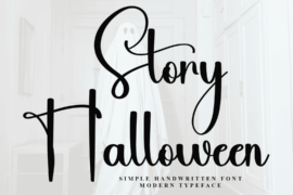 Story Halloween Font
