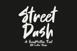 Street Dash Font