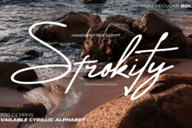 Strokify Font