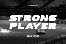 Strong Player Demo Font