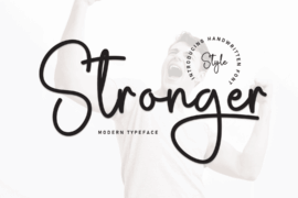 Stronger Font