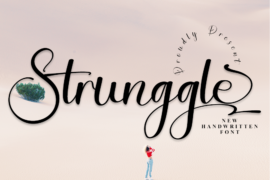 Strunggle Font