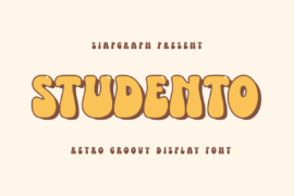 Studento Font