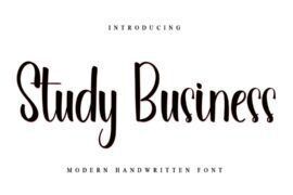 Study Business Font