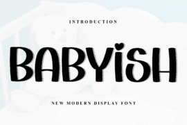Style Babyish Font