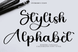 Stylish Alphabet Font