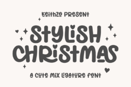 Stylish Christmas Font