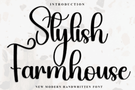 Stylish Farmhouse Font